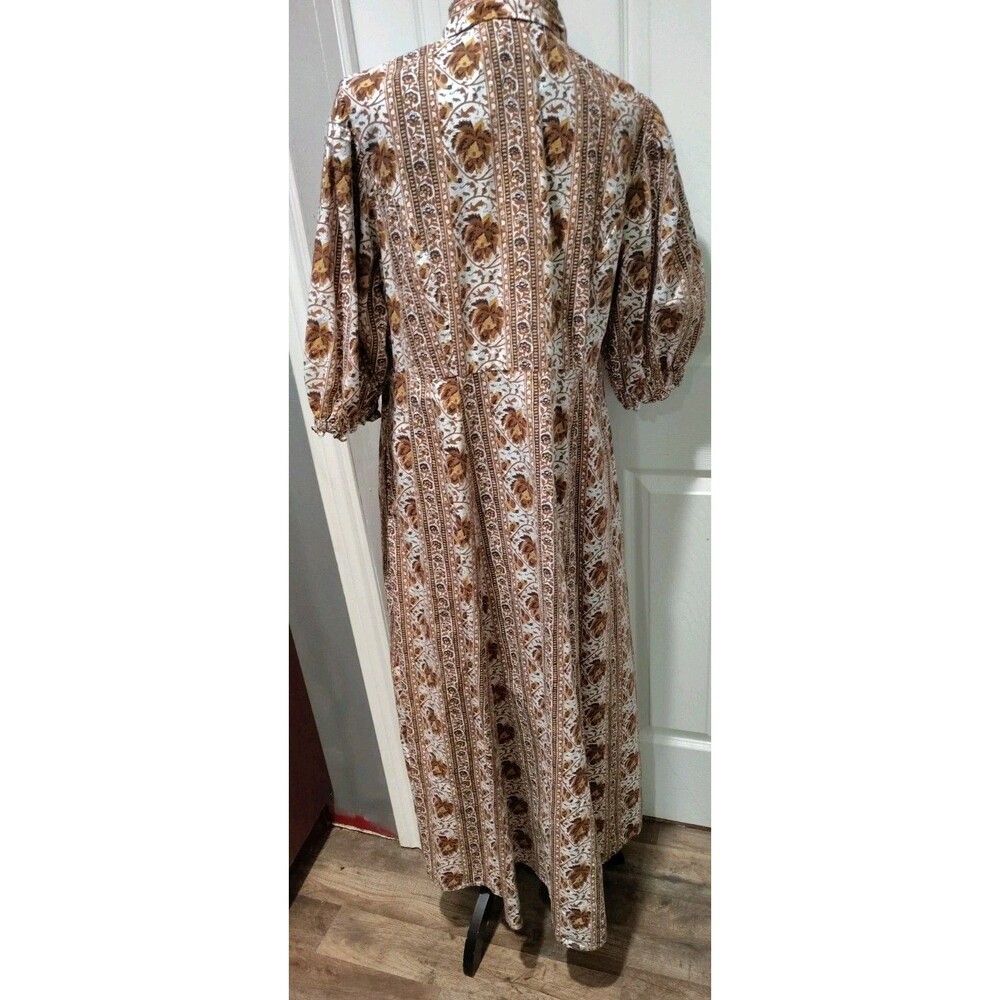 Livro Rosie Shirtdress Cotton Dress Size Large Maxi Woman - Picture 8 of 16